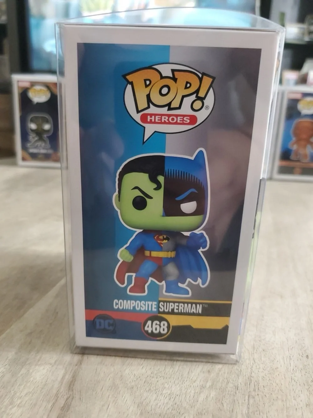 DC Funko Pop! Composite Superman in Green, Blue & Black